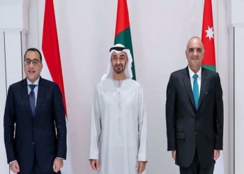 محمد بن زايد يستقبل رئيسي وزراء الأردن ومصر