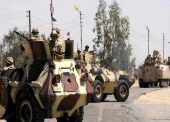 الجيش المصري يعلن مقتل 10 مسلحين شمالي سيناء
