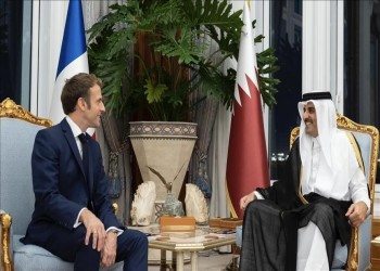 تميم وماكرون يبحثان تعزيز التعاون القطري الفرنسي
