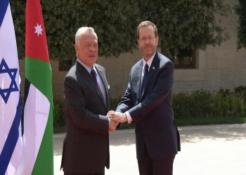 لحماية علاقات البلدين.. رئيس إسرائيل يلتقي ملك الأردن في عمّان