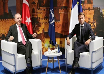 أردوغان يلتقي ماكرون على هامش قمة الناتو
