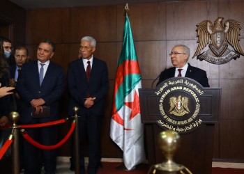 وزير خارجية الجزائر ينتقد منع النظام السوري من مقعده بالجامعة العربية