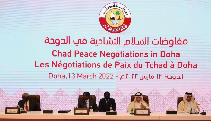 قطر تستضيف توقيعا لمحادثات سلام بين المجلس العسكري التشادي والمتمردين