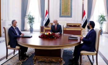 العراق.. الرؤساء الثلاثة يتمسكون بخيار الحوار الوطني