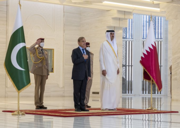 مباحثات بين أمير قطر ورئيس وزراء باكستان حول العلاقات الثنائية