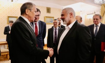 وفد حماس في موسكو يلتقي مع عدد من المسؤولين الروس