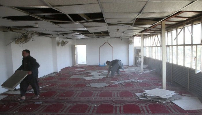 3 قتلى و30 جريحا في تفجير استهدف مسجدا بكابل