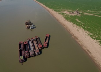 الصين.. أعلى مستوى تأهب في أكبر بحيرة بسبب الجفاف