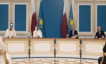 بحضور أمير قطر ورئيس كازاخستان.. الدوحة وأستانا توقعان اتفاقيات تعاون ومذكرات تفاهم