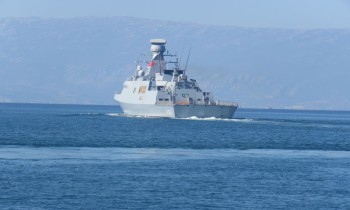 سفينة حربية تركية تتوجه إلى قطر للمشاركة بتأمين كأس العالم