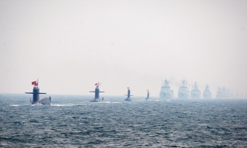رصد 44 مقاتلة و5 سفن حربية صينية في محيط تايوان