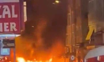 فيديو.. انفجار مجهول في إسطنبول يؤدي لاشتعال 5 سيارات