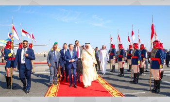 ملك البحرين يستقبل الرئيس الإسرائيلي ويبحثان العلاقات والإرهاب