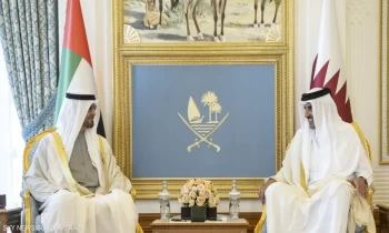 بن زايد يهاتف أمير قطر بعد أسابيع من زيارته للدوحة.. ماذا ناقشا؟