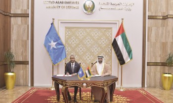 الإمارات والصومال يوقعان اتفاقية للتعاون العسكري والأمني