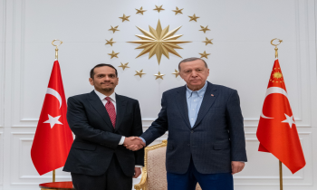 أردوغان يستقبل وزير خارجية قطر لبحث العلاقات الثنائية