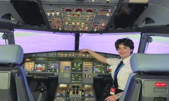 احتفاء واسع بإنجازها.. مريم التركي ثالث كويتية تحصل على رخصة طيار (فيديو)