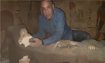 مصر.. اكتشاف مقبرة مزيفة تحتوى قطعا أثرية مزورة (فيديو)