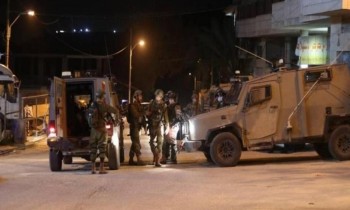 الجيش الإسرائيلي يقتحم نابلس وشعفاط ويعتقل عدة فلسطينيين (فيديو)