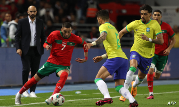 بعد 23 مباراة.. المغرب يحقق الفوز الأول عربيًا على منتخب البرازيل