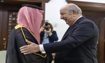 الرئيس الجزائري يبحث مع وزير الخارجية السعودية العلاقات والمستجدات الإقليمية