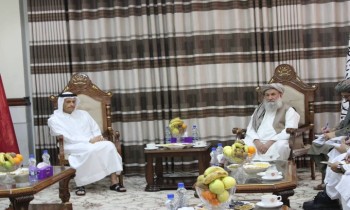 رئيس وزراء قطر يلتقي نظيره الأفغاني في قندهار.. ماذا بحثا؟